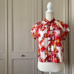 CELINE フィービー 花柄 リネン シャツ ブラウス アロハ CELINE フィービー 花柄 リネン シャツ ブラウス アロハ - メルカリ