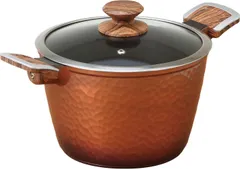 【新品・4営業日で発送】谷口金属工業 タニグチ IHタイオウ ツチメ リョウテナベ 22cm