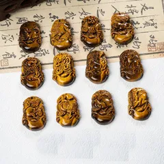 天然石 パワーストーン 干支 干支飾り 十二支 12個セット 干支グッズ タイガーアイ 虎目石 蛇 巳年 可愛い 開運 財運 幸運 金運  厄除け 運気向上 繁栄 伝統的 金運 財運 商売繫盛 縁起物 インテリア