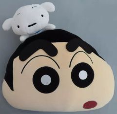 [중고] 쿠션·본체 시로토비츠키 신짱 페이 쿠션 [이치반 쿠지 크레용 신짱 ~오라 배 가득한 조~] 마지막 원상