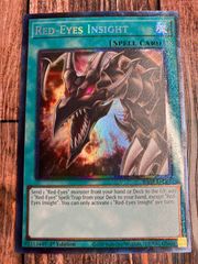遊戯王　 英語版 レッドアイズ・インサイト プリズマティックコレクターズレア