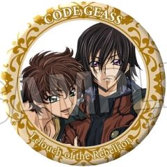 [중고] 배지 빈즈 A. 루루슈 람페루지 & 추목 스자쿠 Animage 기라기라 캔 배지 대 [코드 기어스 반역의 루루슈]