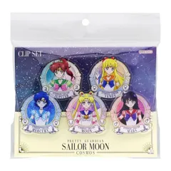 美少女戦士セーラームーン　アクリルクリップ　5個セット　A柄　Pretty Gurdian Sailor Moon Cosmos