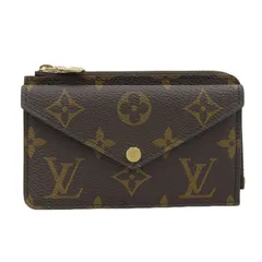 ルイヴィトン LOUIS VUITTON モノグラム ポルトカルト レクトヴェルソ カードケース コインケース ノワール M69431 中古 新入荷 LV1856