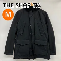 THE SHOP TK ザショップティーケー ジャケット コート アウター メンズ ブラック Mサイズ【CT832】