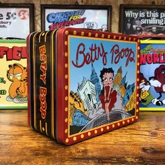 BETTY BOOP VINTAGE LUNCH BOX ベティちゃん ベティブープ ランチボックス お弁当箱 収納ボックス アメリカン雑貨