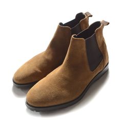 ZARA ザラ サイドゴアブーツ メンズ ブーツ スウェード  スエード