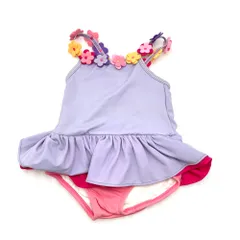 90㎝　ジンボリー　スイムウェア　パープル  水着　10GYSWIM1  (セ)