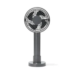 【新品】 無印良品 角度が変えられる充電式ハンディファン ・グレー／ＭＪ－ＭＨ４－ＧＹ 0のサムネイル