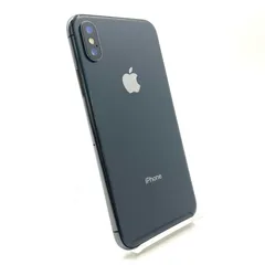 【全額返金保証】【最速発送】Apple iPhone X 256GB スペースグレイ au 白ロム 超美品 動作確認済 100%