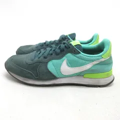 Q■【25cm】ナイキ/NIKE インターナショナリスト ナイロンスニーカー■緑/LADIES/42【中古】