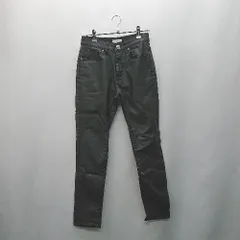 ◇ Θ INDIMARK インディマーク レザー系素材 スキニーパンツ サイズ S ブラック レディース E  【1410290037768】