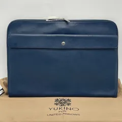 YUKINO for UNITED ARROWS ネイビー ブリーフケース A4 YUKINO for UNITED ARROWS ネイビー ブリーフケース A4 YUKINO for