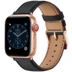 コンパチブル アップルウォッチ バンド 革 46mm 42mm 44mm 45mm 49mm 40mm 41mm 38mm コンパチブル Apple Watch バンド 本革 レザー ビジネス 男女兼用 コンパチブル iWatch Ultra/Ultra2/S