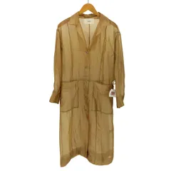 トゥデイフル TODAYFUL Sheer Shirts Gown シアーシャツガウン ロング 長袖 ブラウン 茶 36 レディース TODAYFUL - トゥデイフル Sheer Shirts Gown シアーシャツガウン