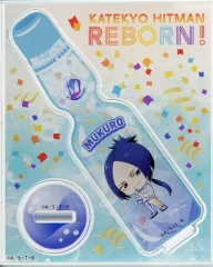 【中古】アクリルスタンド・アクリルパネル 六道骸(10年後) ちびアクリルスタンドフィギュア 「くじ引き堂 家庭教師ヒットマンREBORN! シャンパンファイトくじ Vol.1」 B-6賞