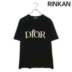 DIOR x ジュディブレイム ジャイアントロゴ 安全ピン Tシャツ M 黒 ...袖丈半袖 19200円