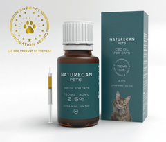 ネイチャーカン 猫用 ネコ用 ペット用 2.5%CBDオイル 10ml Naturecan