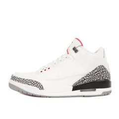【新品】NIKE ナイキ サイズ:28.0cm / AIR JORDAN 3 RETRO WHITE CEMENT (136064-105) / エアジョーダン3 レトロ ホワイトセメント / ホワイト ファイアレッド セメントグレー / US10