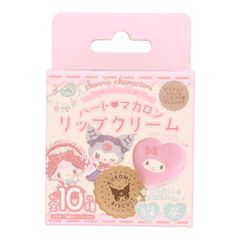 サンリオ ハートマカロンリップクリーム ミニお皿風マカロンリップクリーム （サンリオキャラクターズ） 全10種 コスメ雑貨 サンリオキャラクターズ サンリオ コレクション雑貨 リップクリーム Sanrio