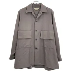 YOKE ヨーク 21AW BIG FLAP LONG SHIRT ビッグフラップロングシャツ YK21AW0261SH ブラウン 2のサムネイル