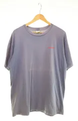 パタゴニア PATAGONIA 90s Made in USA Organic cotton 90's USA製 オーガニックコットン 茄子紺 Tシャツ パープル Lサイズ 103MT-2874