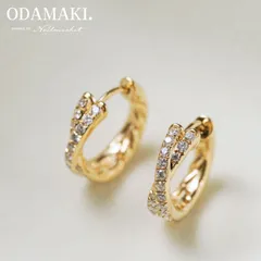 クロスピアス 金属アレルギー対応 フープピアス つけっぱなし 18金コーティング レディース 上品  Silver925