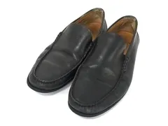 BALLY バリー レザー ローファー 表記サイズ 7 1/2 (約26.5cm) 靴 シューズ メンズ ブラック系 DG5344