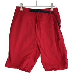 White Mountaineering×Gramicci ホワイトマウンテニアリング グラミチ GARMENT DYED EASY SHORT PANTS ショートパンツ WM2071421 レッド 2のサムネイル