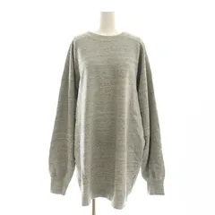 アングリッド UNGRID 22AW ルーズスウェットワンピース ひざ丈 長袖 F グレー /AT ■OSのサムネイル