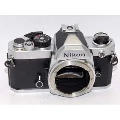 【タイムセール】【美品】Nikon FM シルバー（ボディ）➕フィルム1本付 Amazon | Nikon FM シルバー | 一眼レフカメラ 通販