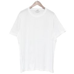 HERMES　エルメス　裾H刺繍クルーネックTシャツ　8054000179107
