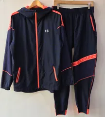 アンダーアーマー ヤード ストレッチウーブン ジャケット パンツ ジャージ 上下セット /L