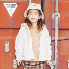 X-girl Stages ボアジップブルゾン 130