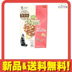コンボ ピュア キャット ドライ まぐろ味・鶏肉・小魚添え 200g 