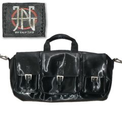 【90s】vintage JEAN PAUL GAULTIER black shoulder bag
