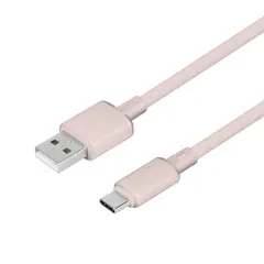 【 新品 未開封 】 OWLTECH Mignonne シースルーケーブル Type-A to Type-C 1.2m ローズピンク OWL-CBS1MINAC12-PK 未使用 送料無料