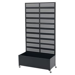 フェンス プランター付き 目隠し プランター付き 電着塗装 簡単