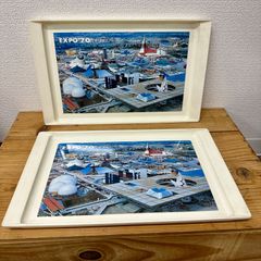 EXPO70 大阪万博 記念品 絵皿 当時物 EXPO70 大阪万博 記念品 絵皿 当時物