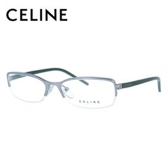 【訳あり】セリーヌ メガネフレーム オーバル型 おしゃれ老眼鏡 リーディンググラス CELINE VC1251M 0E42 53サイズ レディース ブラゾン アイコン ロゴ