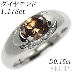 Pt900 オーバル ダイヤモンド リング 1.178ct D0.15ct - メルカリ