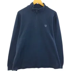 古着 チャップス CHAPS ハーフジップスウェットシャツ トレーナー メンズL相当/eaa489866