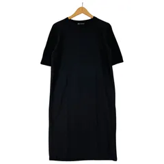 ZARA ザラ  異素材切替ワンピース sizeEUR S/ブラック