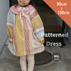 【新品未使用】キッズ　ワンピース　長袖　90cm 100cm 110cm 120m 130cm【別ページに同柄トートバッグあり】
