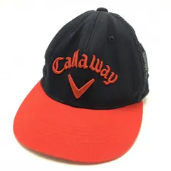 キャロウェイ メッシュキャップ ネイビー×レッド ロゴ刺しゅう  FR ゴルフウェア Callawayのサムネイル