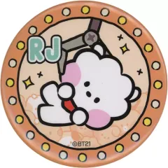 【中古】バッジ・ピンズ RJ(ジン) 缶バッジ 「BT21 minini ハピネス缶バッジ」 A賞