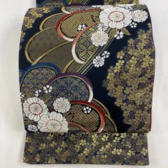 【極美品】西陣著名機元「織工房 千喜」変わり唐織刺繍「手鞠 万華鏡華紋」組織技法