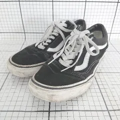 ◇ Θ VANS ヴァンズ オーセンティック スニーカー シューズ サイズ25.0㎝ ブラック系 レディース E  【1509100078906】
