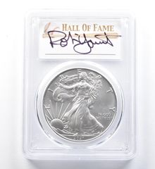 2021年 (S) アメリカン シルバー イーグル タイプ1 ヤング発行 FDOI MS70 PCGS 