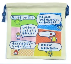 【中古】バッグ ごっち大王＆家来 プッチーからロイヤルまで!巾着これくしょん 「一番くじ たまごっちのプチプチおみせっち ～祝!開店!くじびきやさんにいらっしゃいませー～」 E賞